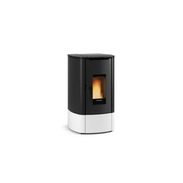 PACK Wasserdichter, belüfteter Pelletofen + Dinak-Saugnapf-Kit - EXTRAFLAME Angy 8 kW