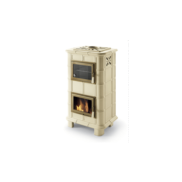 Holzofen mit Keramikofen - HERKUNFT PH Demetra 4S 13,5 kW