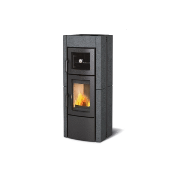 Holzofen mit Vulcansteinofen - LA NORDICA Ester Forno Evo 9,5 kW