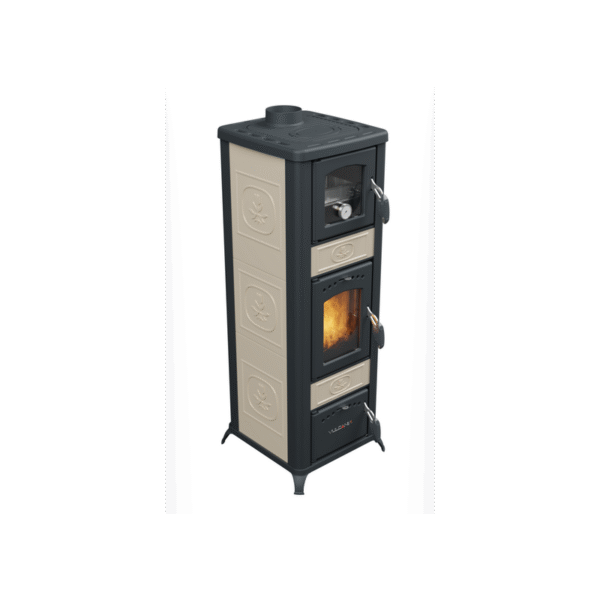 Holzofen mit Backofen - VULCANIA Rina Forno 6 kW