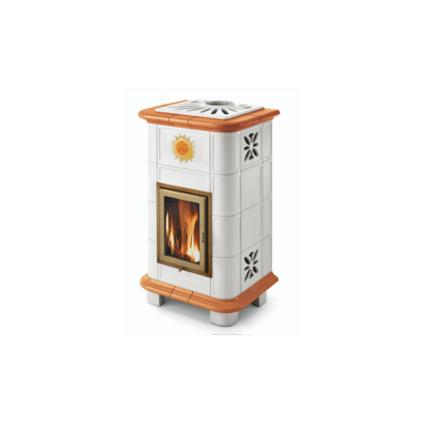 Keramik-Holzofen - ORIGINAL PHEBO Vesta Décor 12,5 kW