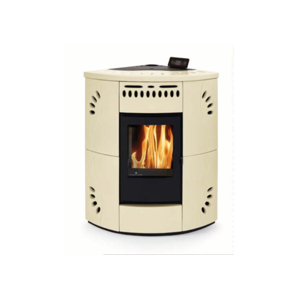 Eck-Keramik-Pelletofen - ORIGINAL PHEBO Gaia 14 kW