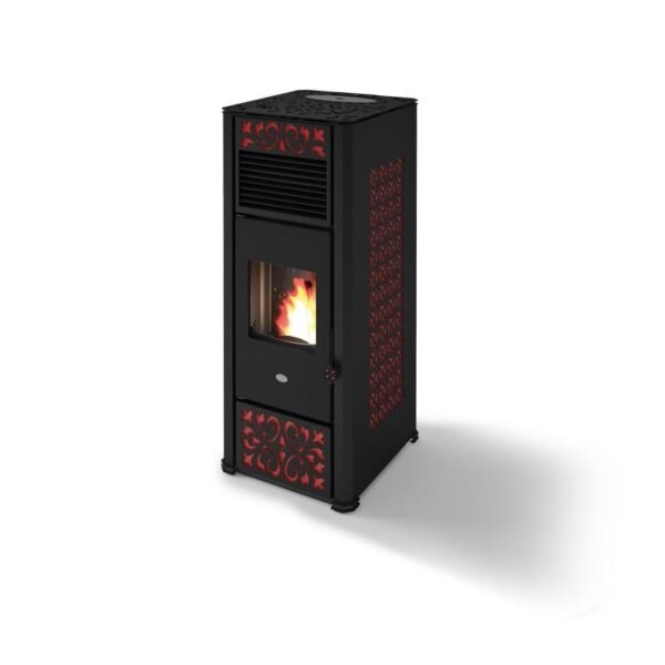 Belüfteter Pelletofen mit Kanalanschluss – EVACALOR Gemma 15 kW