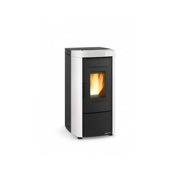 Wasserdichter, abnehmbarer, belüfteter Pelletofen aus Keramik – EXTRAFLAME Moira Evo 8 kW