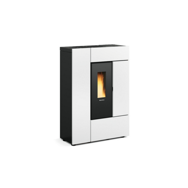 Extraflacher, wasserdichter, belüfteter Pelletofen mit Kanalanschluss – EXTRAFLAME Gabriella Plus 8,5 kW