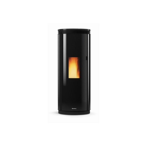 Wasserdichter, belüfteter Pelletofen - EXTRAFLAME Pamela Crystal BLSC 9 kW