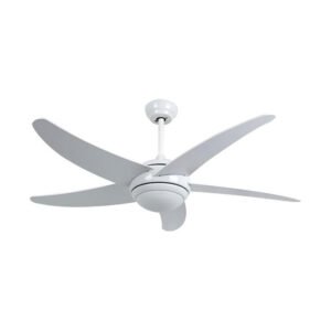 Diámetro de aspas: 45 cm Potencia: 120 W Cromado 3 velocidades Cabezal inclinable Rejilla de seguridad Asa de trasporte Color: Gris