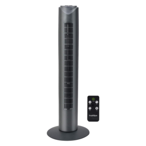 Ventilador de torre con mando a distancia, 50W de potencia – 3 Velocidades, Sagres