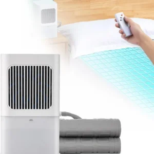 Colchón Refrigerante Individual SL408, Enfriamiento por Agua 3-8°C, 70x160cm, Silencioso, Control Remoto, Ideal para Verano y Camping